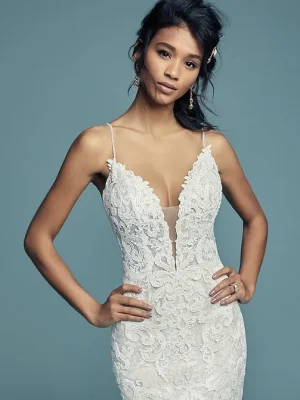 maggie sottero tuscany lynette A line Wedding dress shop near me