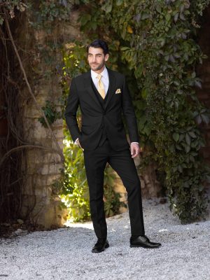 Black Force Performance Stretch Tuxedo by Michael Kors Style 981 05