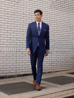 Blue Performance Wedding Suit Style 302 03