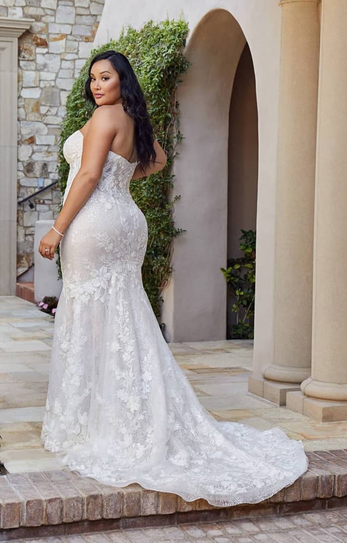 Casablanca Angelina Fit and Flare Best bridal boutique in San Diego 001 1