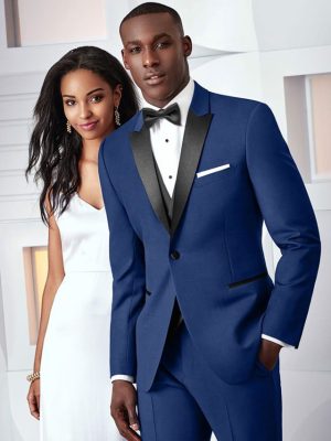 Cobalt Blue Tribeca Tuxedo by Ike Behar Style 211 01