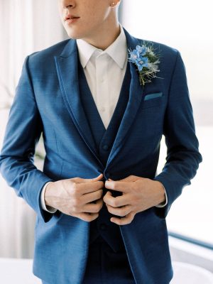 Indigo Blue Lane Tuxedo by Ike Behar Style 221 01