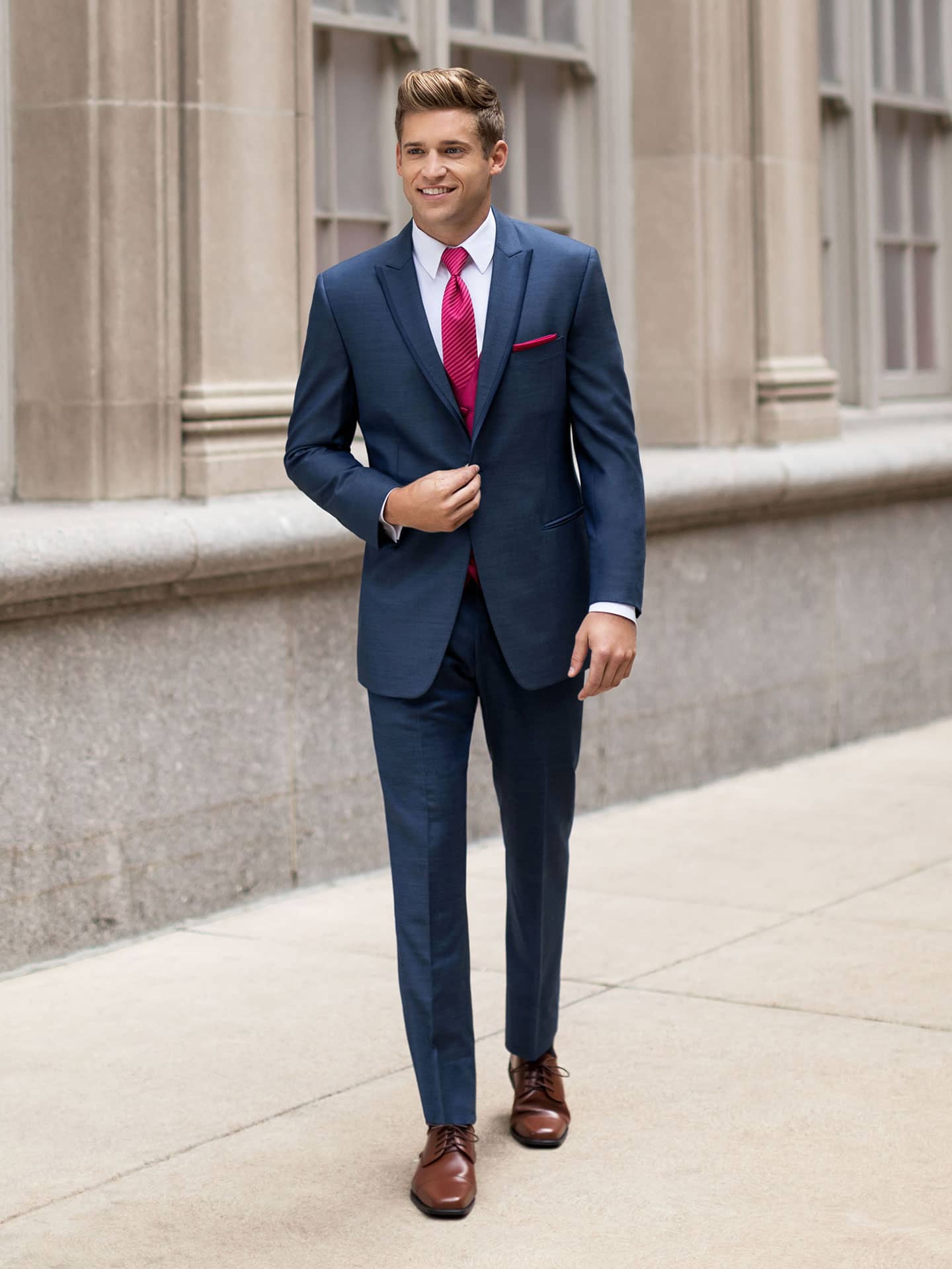 Indigo Blue Lane Tuxedo by Ike Behar Style 221 03