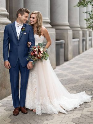Indigo Blue Lane Tuxedo by Ike Behar Style 221 05