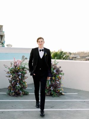 Slim Fit Black Berkeley Tuxedo by Michael Kors Style 991 01