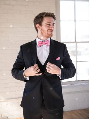 Slim Fit Black Berkeley Tuxedo by Michael Kors Style 991 03