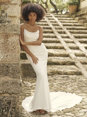 Alberta Fit and Flare Wedding Dress by Maggie Sottero 01