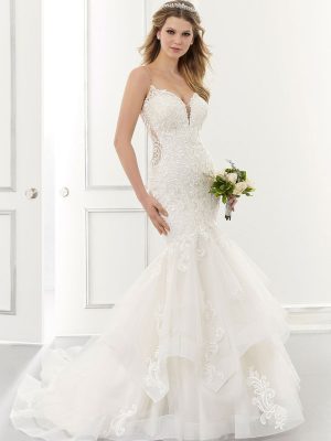 Alexis Mermaid Wedding Dress by Morilee 01