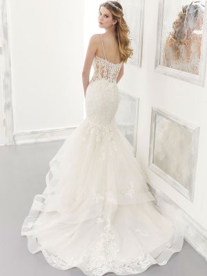 Alexis Mermaid Wedding Dress by Morilee 02
