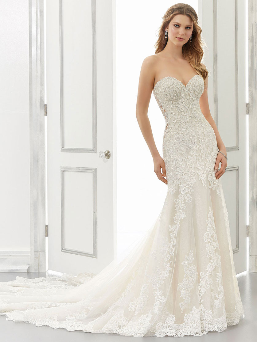 Allison Mermaid Wedding Dress by Morilee 01