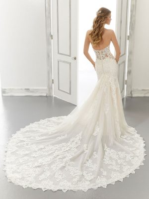 Allison Mermaid Wedding Dress by Morilee 02