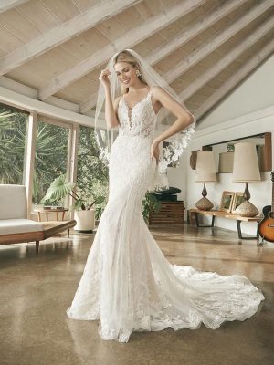 Araya Fit and Flare Wedding Dress by Beloved 02