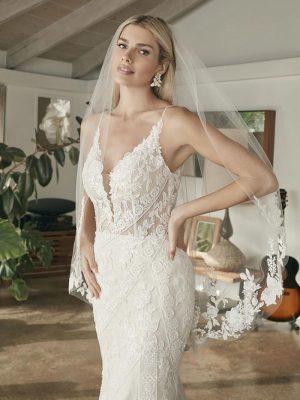 Araya Fit and Flare Wedding Dress by Beloved 04