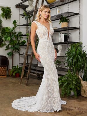 Arden Sheath Wedding Dress by Beloved 01