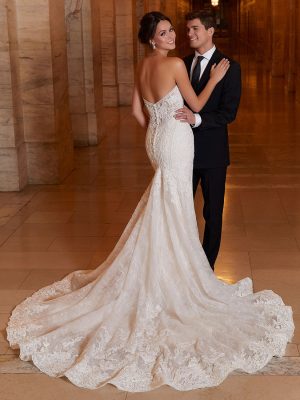 Athena Mermaid Wedding Dress by Madeline Gardner 03