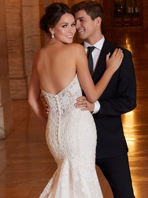 Athena Mermaid Wedding Dress by Madeline Gardner 04