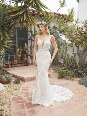 Bea Fit and Flare Wedding Dress by Beloved 04