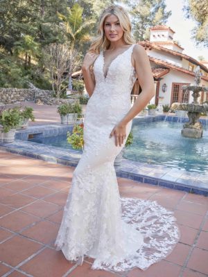 Blakelyn Fit and Flare Wedding Dress by Beloved 04