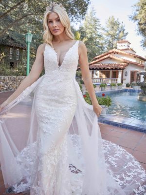 Blakelyn Fit and Flare Wedding Dress by Beloved 05