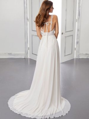 Brandy A Line Wedding Dress by Morilee 02