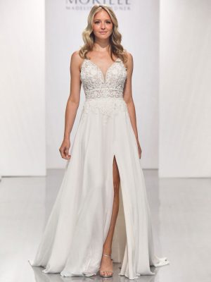 Brandy A Line Wedding Dress by Morilee 04