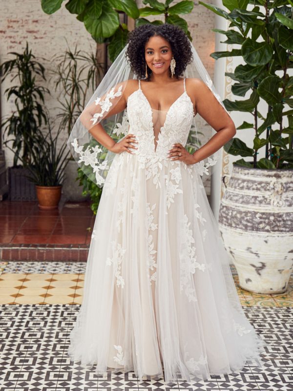 Callie A Line Wedding Dress by Beloved 01