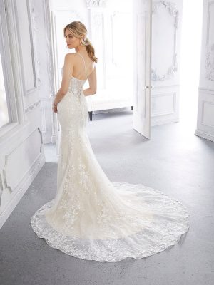 Cara Fit and Flare Wedding Dress by Morilee 02
