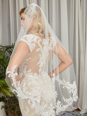 Carley Fit and Flare Wedding Dress by Beloved 02
