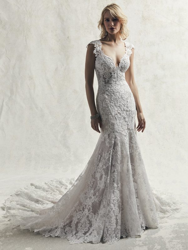 Chauncey Mermaid Wedding Dress by Sottero Midgley 01