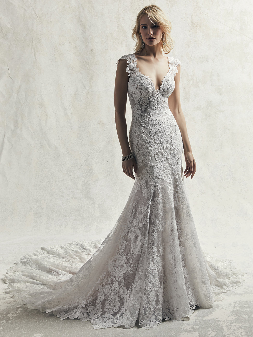 Chauncey Mermaid Wedding Dress by Sottero Midgley 01
