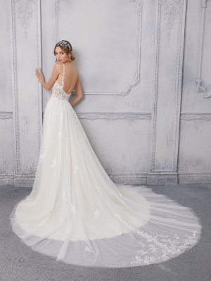 Cipriana A Line Wedding Dress by Morilee 02