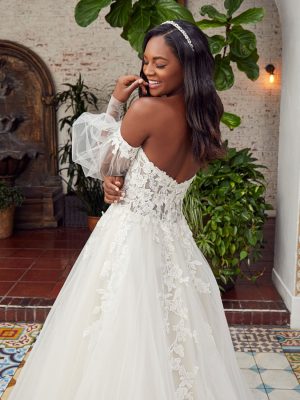 Dayna A Line Wedding Dress by Beloved 02