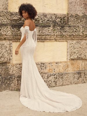 Dover Fit and Flare Wedding Dress by Maggie Sottero 02