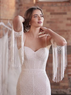 Dover Fit and Flare Wedding Dress by Maggie Sottero 07