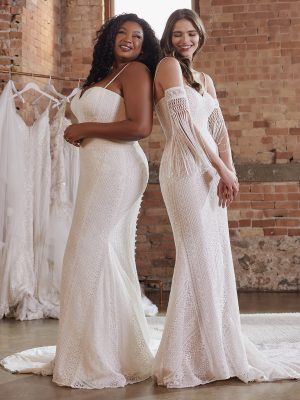 Dover Fit and Flare Wedding Dress by Maggie Sottero 08