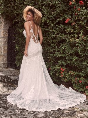 Esther Mermaid Wedding Dress by Maggie Sottero 02