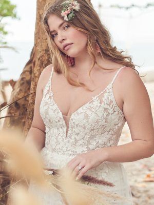 Fantasia A Line Wedding Dress by Rebecca Ingram 05
