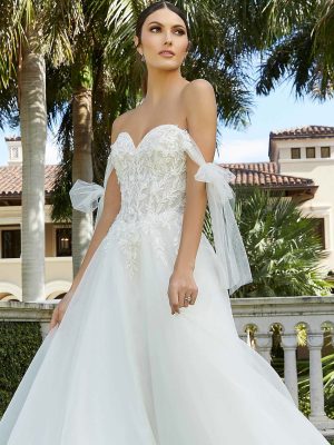 Fausta Ball Gown Wedding Dress by Morilee 03