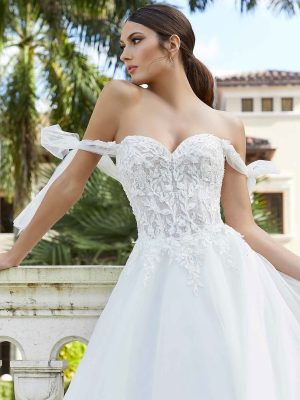 Fausta Ball Gown Wedding Dress by Morilee 04