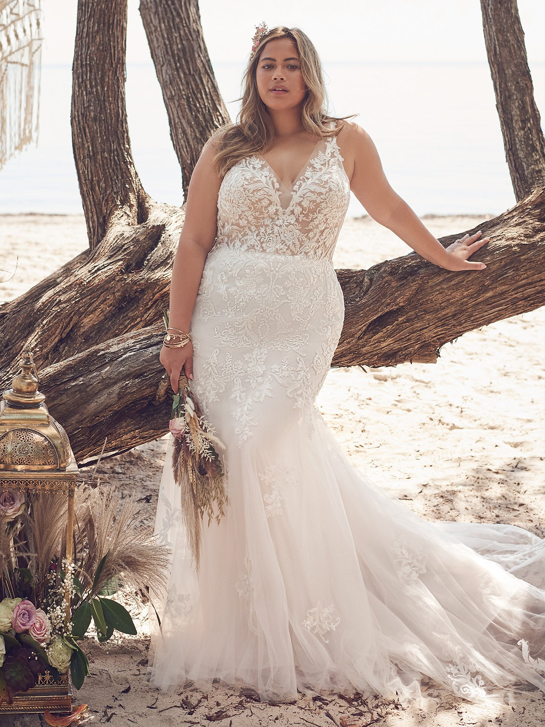 Faustine A Line Wedding Dress by Rebecca Ingram 03