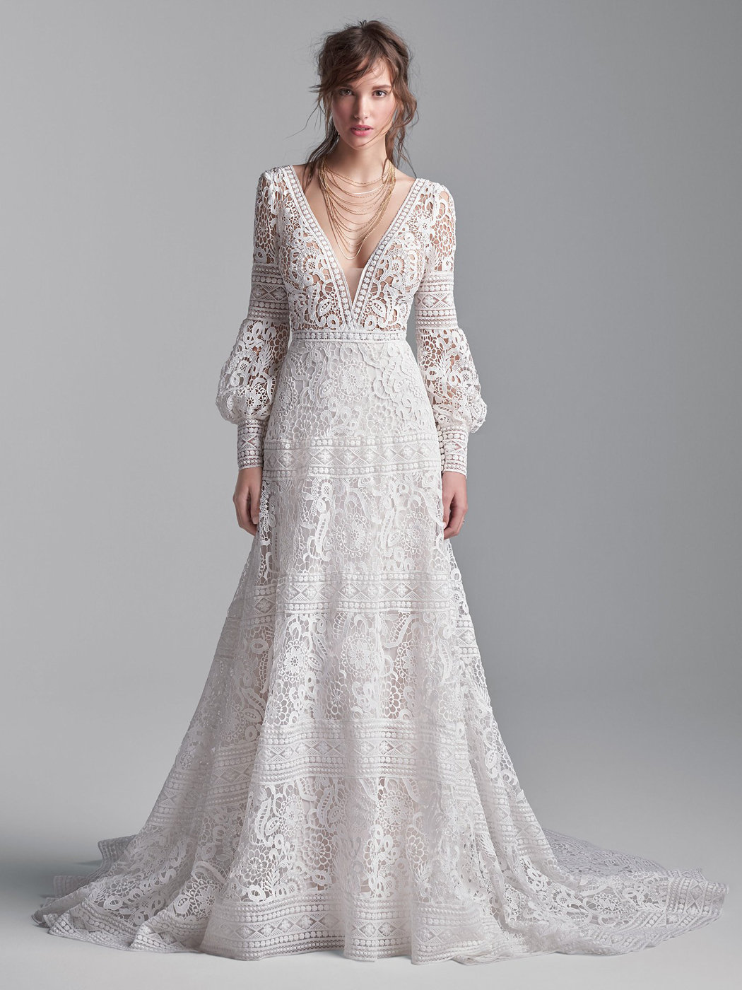 Finley A Line Wedding Dress by Sottero Midgley 01
