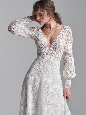 Finley A Line Wedding Dress by Sottero Midgley 03