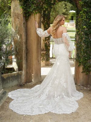 Gaia Mermaid Wedding Dress by Morilee 02