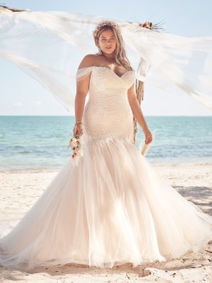 Georgia Mermaid Wedding Dress by Rebecca Ingram 01