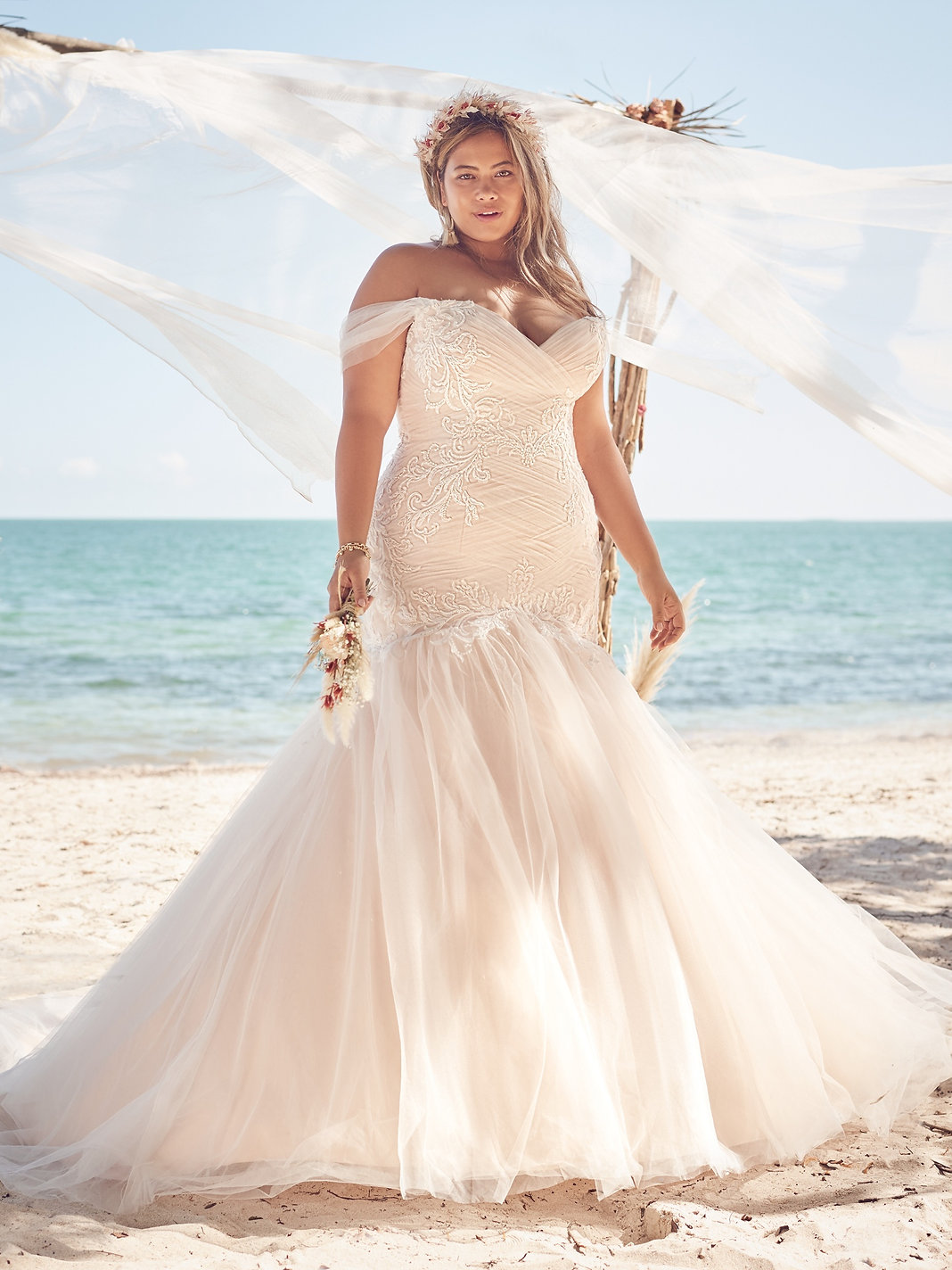 Georgia Mermaid Wedding Dress by Rebecca Ingram 01