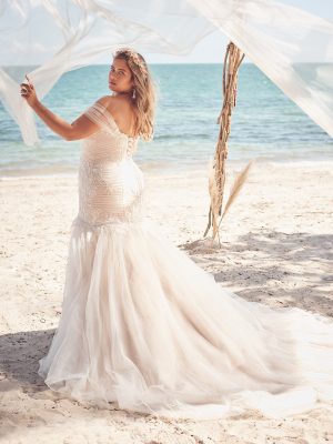 Georgia Mermaid Wedding Dress by Rebecca Ingram 02