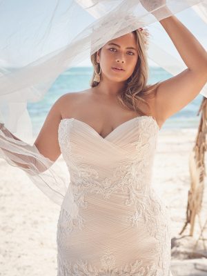 Georgia Mermaid Wedding Dress by Rebecca Ingram 03