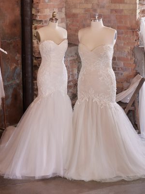 Georgia Mermaid Wedding Dress by Rebecca Ingram 06