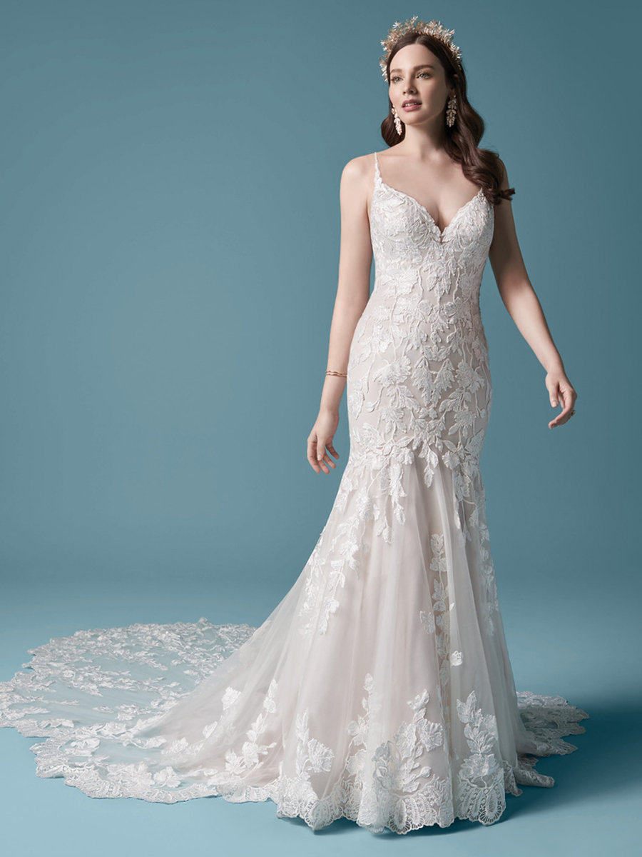 Giana Mermaid Wedding Dress by Maggie Sottero 01