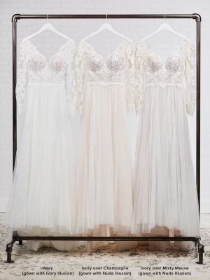 Iris A Line Wedding Dress by Rebecca Ingram 07